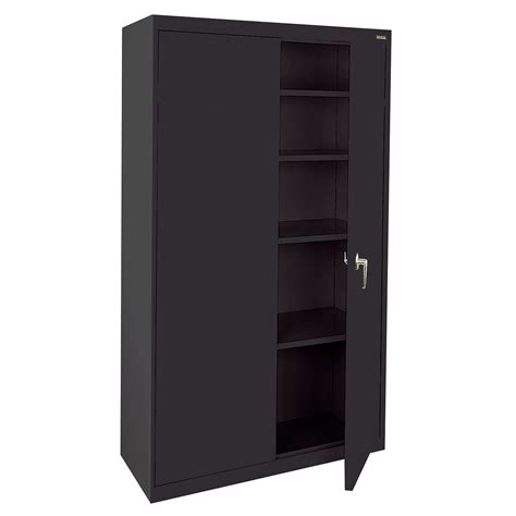 sandusky value line 72 steel storage cabinet|Sandusky Lee Sandusky, Value Line Cabinet 36x18x72 Black, .